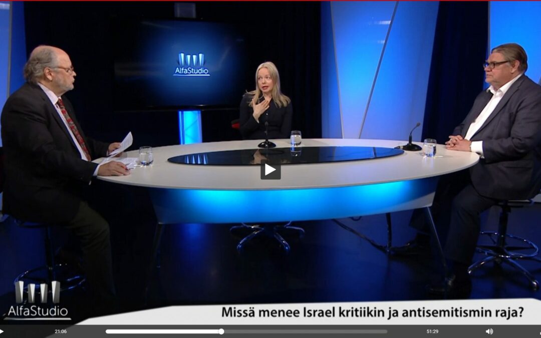 Missä menee Israel-kritiikin ja antisemitistin raja